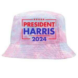 President Kamala Madam Harris Tie-Dyed Bucket Hat