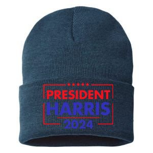 President Kamala Madam Harris Sustainable Knit Beanie