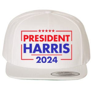 President Kamala Madam Harris Wool Snapback Cap