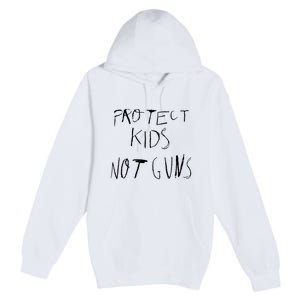 Protect Kid Not Guns Pencil Premium Pullover Hoodie