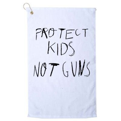 Protect Kid Not Guns Pencil Golf Towel