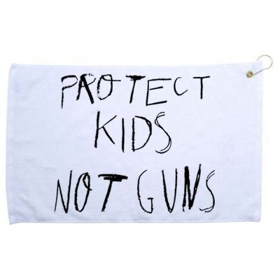 Protect Kid Not Guns Pencil Grommeted Golf Towel