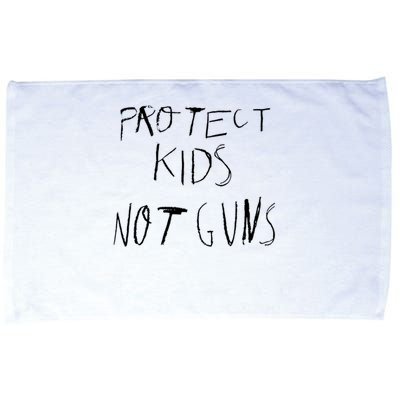 Protect Kid Not Guns Pencil Microfiber Hand Towel