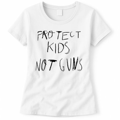 Protect Kid Not Guns Pencil Womens T-Shirt