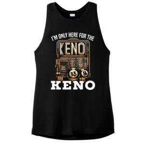 Playing Keno Numbers Casino Keno Player Ladies PosiCharge Tri-Blend Wicking Tank