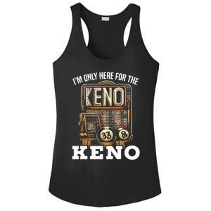 Playing Keno Numbers Casino Keno Player Ladies PosiCharge Competitor Racerback Tank