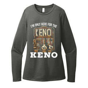 Playing Keno Numbers Casino Keno Player Womens CVC Long Sleeve Shirt