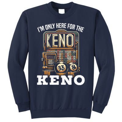 Playing Keno Numbers Casino Keno Player Sweatshirt