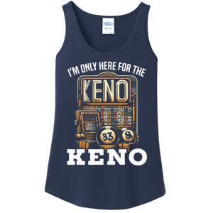 Playing Keno Numbers Casino Keno Player Ladies Essential Tank