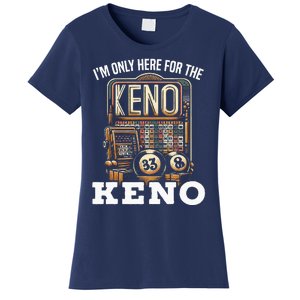 Playing Keno Numbers Casino Keno Player Women's T-Shirt