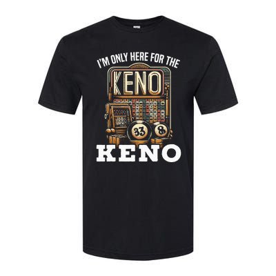 Playing Keno Numbers Casino Keno Player Softstyle CVC T-Shirt