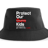 Protect Kid Not Guns Protect Our Kid Not Gun Guns Reform Now Uvalde Sustainable Bucket Hat