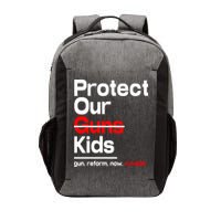 Protect Kid Not Guns Protect Our Kid Not Gun Guns Reform Now Uvalde Vector Backpack