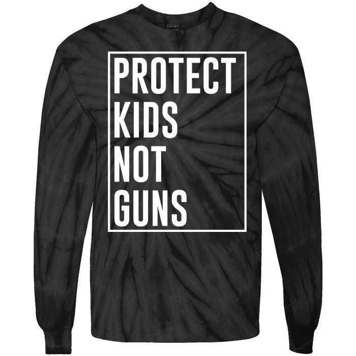 Protects Kidss Not Guns Tie-Dye Long Sleeve Shirt