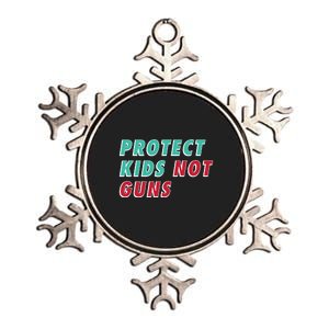 Protect Kid_s Not Guns | Stop Gun Violence | March For Our Lives Metallic Star Ornament