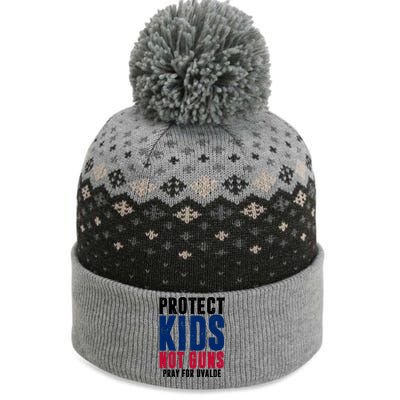 Protect Kids Not Guns Pray For Uvalde The Baniff Cuffed Pom Beanie