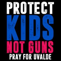 Protect Kids Not Guns Pray For Uvalde 7-Panel Snapback Hat
