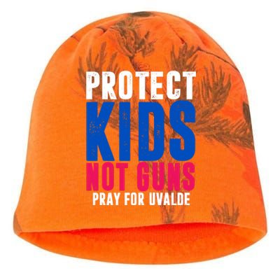 Protect Kids Not Guns Pray For Uvalde Kati - Camo Knit Beanie