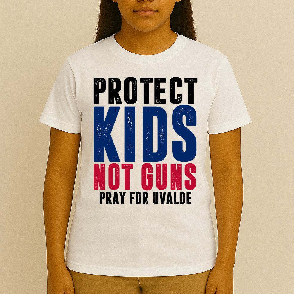 Protect Kids Not Guns Pray For Uvalde T-Shirt