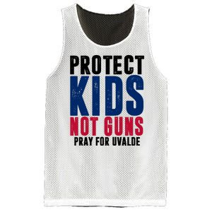 Protect Kids Not Guns Pray For Uvalde Mesh Reversible Basketball Jersey Tank