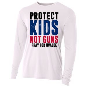 Protect Kids Not Guns Pray For Uvalde Cooling Performance Long Sleeve Crew