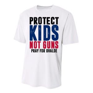 Protect Kids Not Guns Pray For Uvalde Performance Sprint T-Shirt