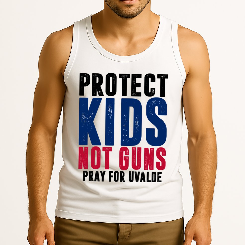 Protect Kids Not Guns Pray For Uvalde Tank Top