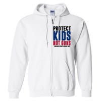 Protect Kids Not Guns Pray For Uvalde Full Zip Hoodie