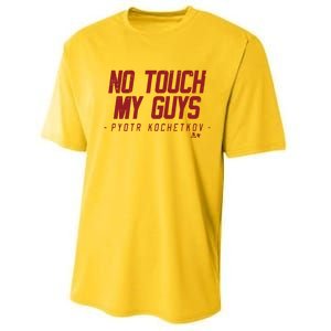 Pyotr Kochetkov No Touch My Guys Performance Sprint T-Shirt