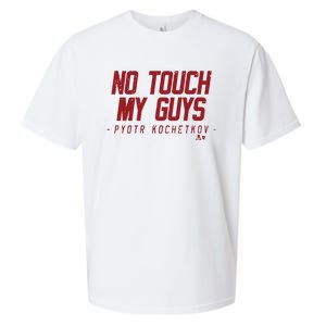 Pyotr Kochetkov No Touch My Guys Sueded Cloud Jersey T-Shirt