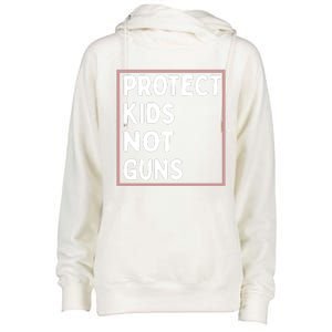 Protect Kids Not Guns End Gun Violence Uvalde Strong Womens Funnel Neck Pullover Hood