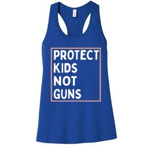 Protect Kids Not Guns End Gun Violence Uvalde Strong Women's Racerback Tank