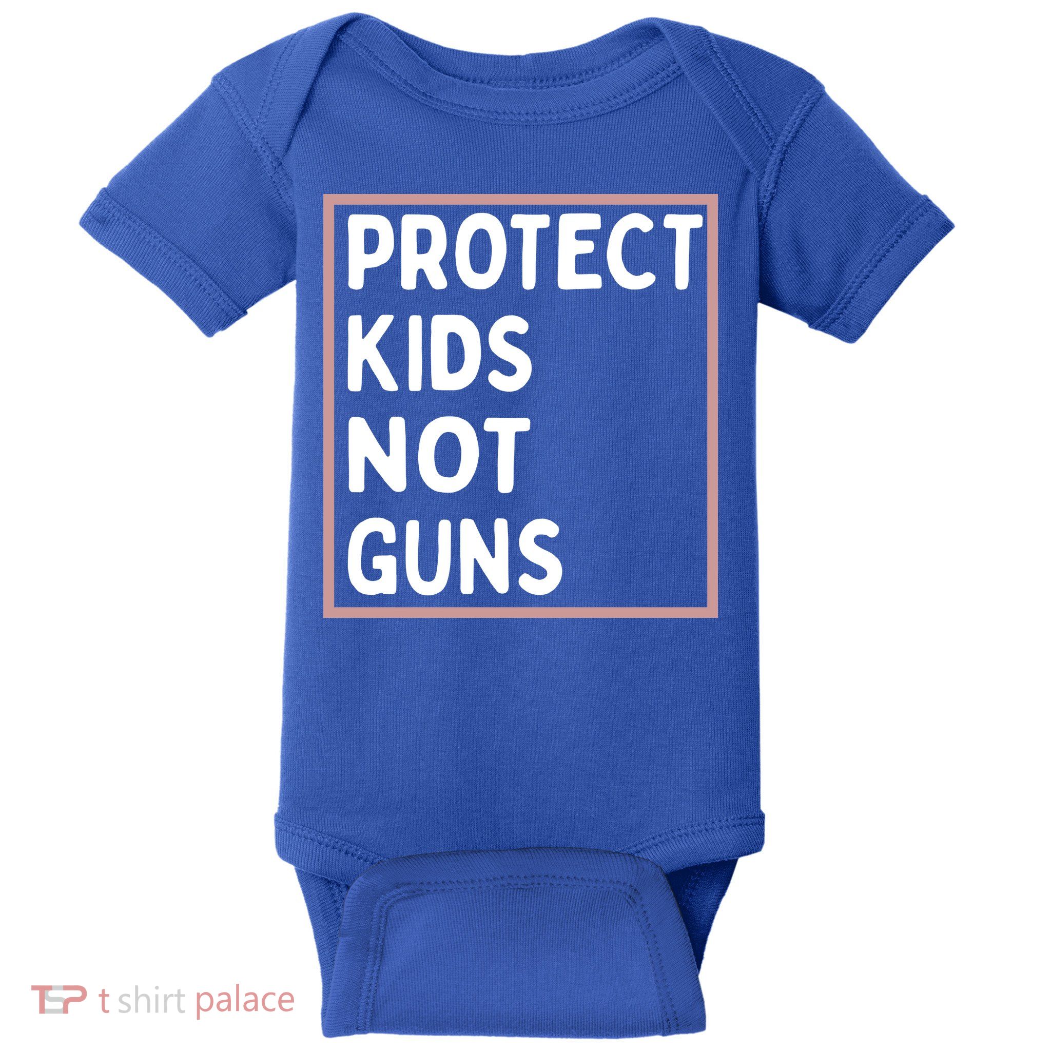 Protect Kids Not Guns End Gun Violence Uvalde Strong Baby Bodysuit