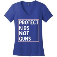 Protect Kids Not Guns End Gun Violence Uvalde Strong Women's V-Neck T-Shirt