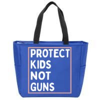 Protect Kids Not Guns End Gun Violence Uvalde Strong Zip Tote Bag
