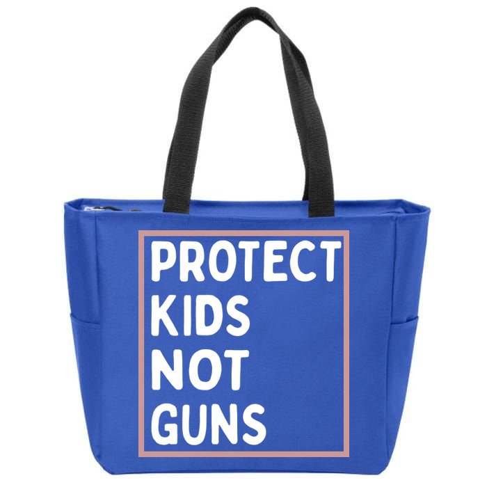 Protect Kids Not Guns End Gun Violence Uvalde Strong Zip Tote Bag
