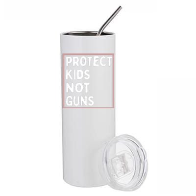 Protect Kids Not Guns End Gun Violence Uvalde Strong Stainless Steel Tumbler