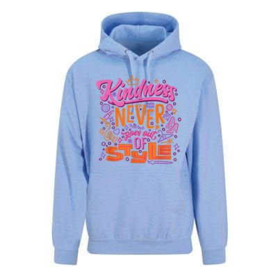 Princess Kindness Never Goes Out Unisex Surf Hoodie