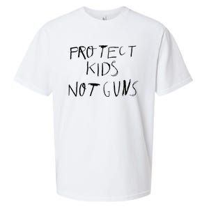 Protect Kids Not Gun Anti Gun Gun Control Sueded Cloud Jersey T-Shirt