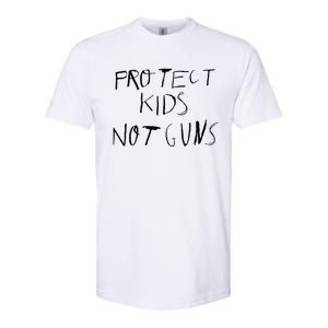 Protect Kids Not Gun Anti Gun Gun Control Softstyle CVC T-Shirt