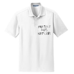 Protect Kids Not Gun Anti Gun Gun Control Dry Zone Grid Polo