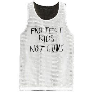 Protect Kids Not Gun Anti Gun Gun Control Mesh Reversible Basketball Jersey Tank