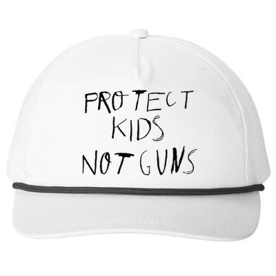 Protect Kids Not Gun Anti Gun Gun Control Snapback Five-Panel Rope Hat