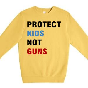 Protect Kids Not Guns Premium Crewneck Sweatshirt