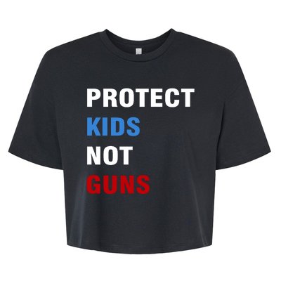 Protect Kids Not Guns Bella+Canvas Jersey Crop Tee