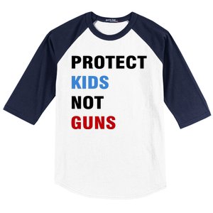 Protect Kids Not Guns Baseball Sleeve Shirt