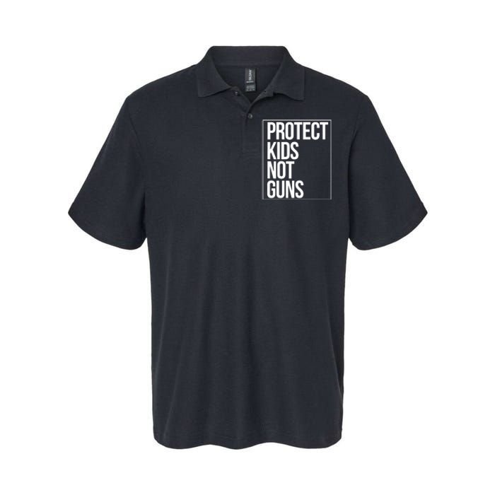 Protects Kidss Not Guns Softstyle Adult Sport Polo