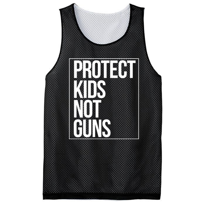 Protects Kidss Not Guns Mesh Reversible Basketball Jersey Tank