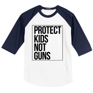 Protects Kidss Not Guns Baseball Sleeve Shirt