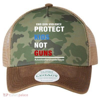 Protect Kids Not Guns Justice For Uvalde Texas Legacy Tie Dye Trucker Hat